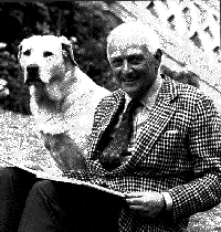 moulton photo with dog