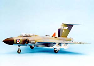 Gloster JAVELIN FAW-9 side view
